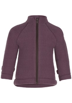 Mikk-Line merino uld Cardigan - Huckleberry